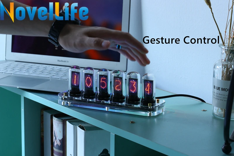 Набор часов NovelLife SE Nixie Tube цифровой календарь секундомер отображение времени и