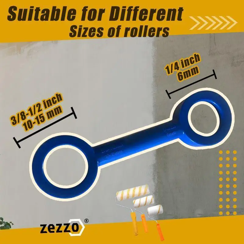 Зецзо®Средство для сохранения краски двухсторонний валик суперлегкая очистка