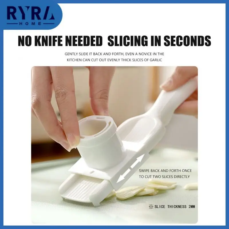 

2/4/5PCS Multifunction Ginger Slicing Grinding Tool Portable Sharp Knife Garlic Grinding Tool 2 In 1 Cutter Kitchen Gadgets
