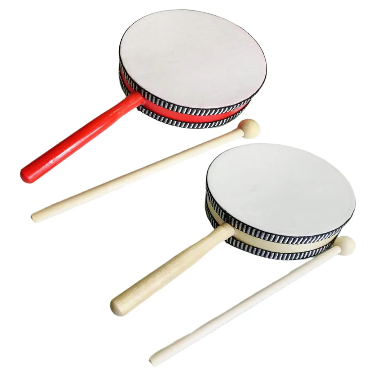 

Kids Drum Montessori Sensory Toy Hand Drum for Party Supplies School Adults