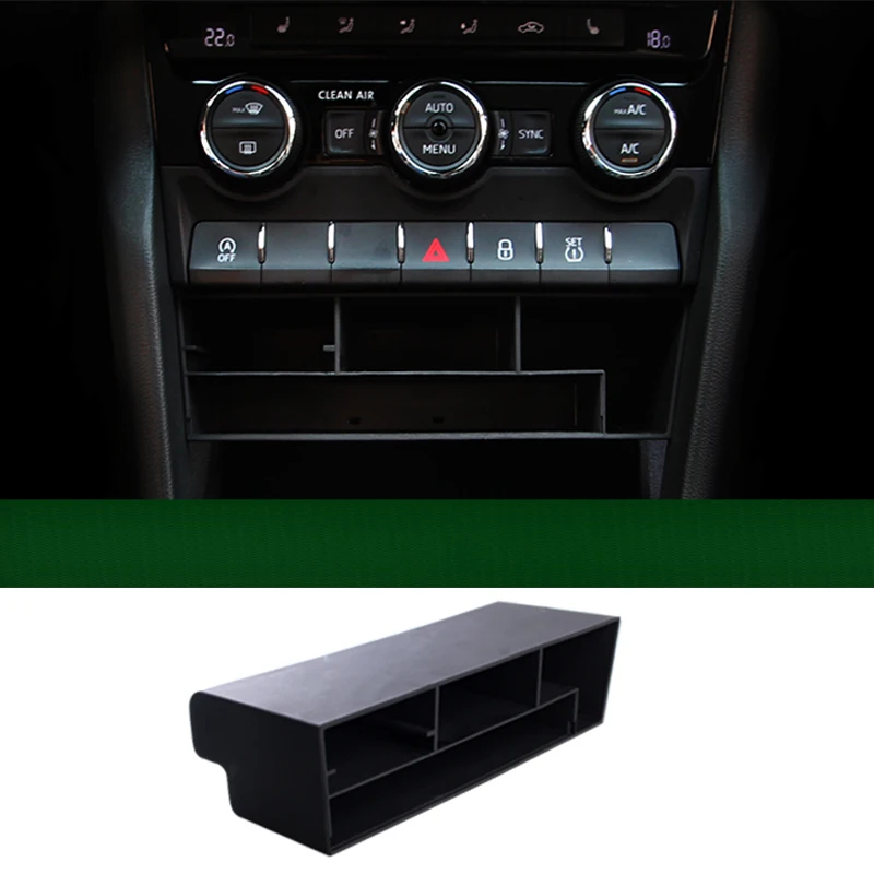 

Для Skoda Kodiaq 2017-2020, Стайлинг автомобиля, интерьерная коробка для хранения, аксессуары для модификации автомобиля