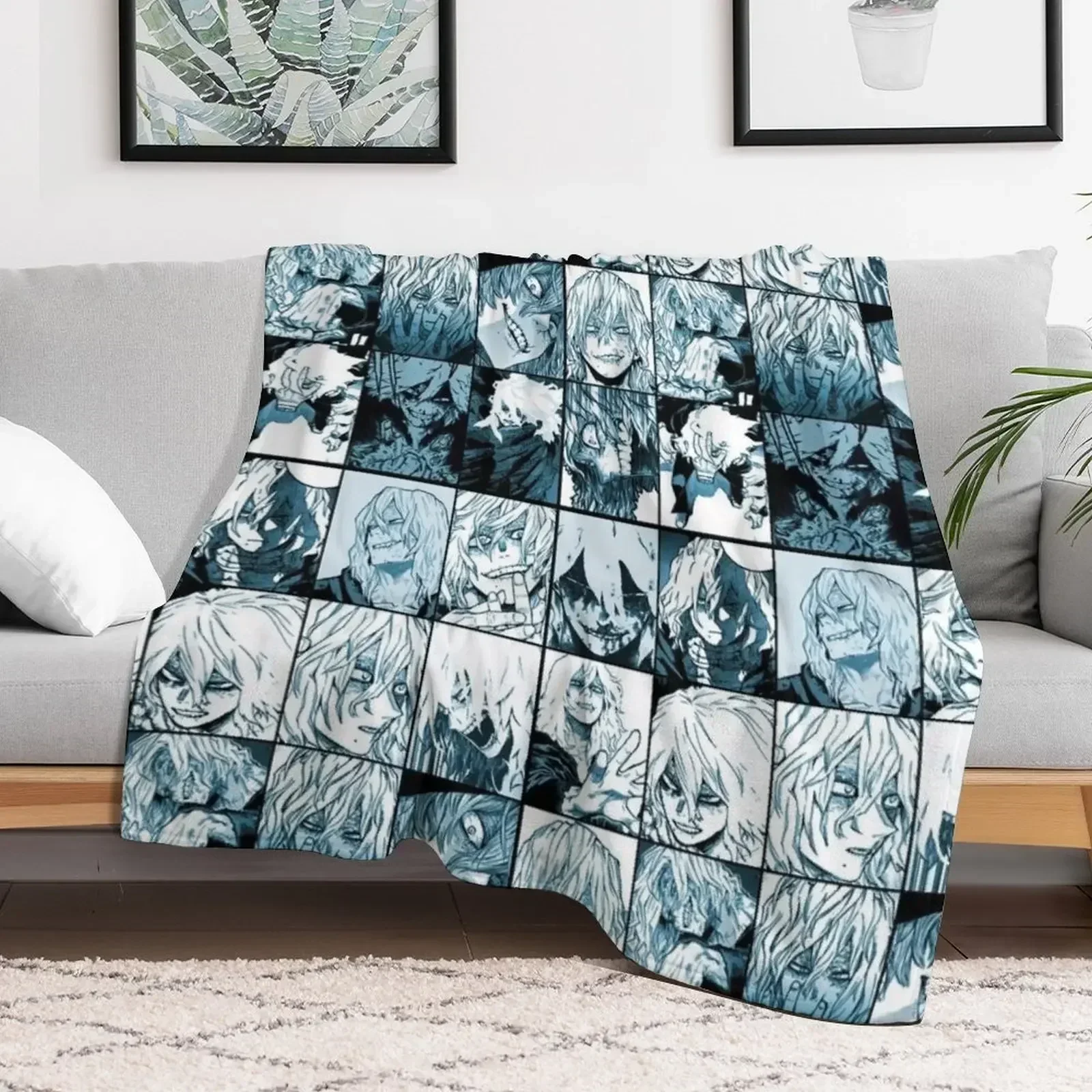 Коллаж Shiga raki MHA 2 детское одеяло для пикника пляжа самые мягкие одеяла