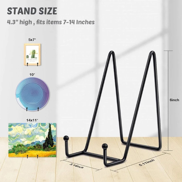 Display Stands Metal Frame Plate Book