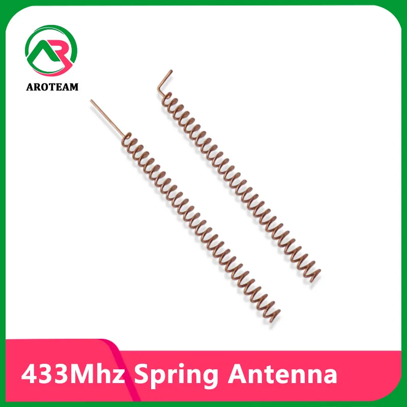 100 шт. 433 МГц Lora Omni пружинная антенна 2 ~ 3dBi встроенный медный спиральный воздушный
