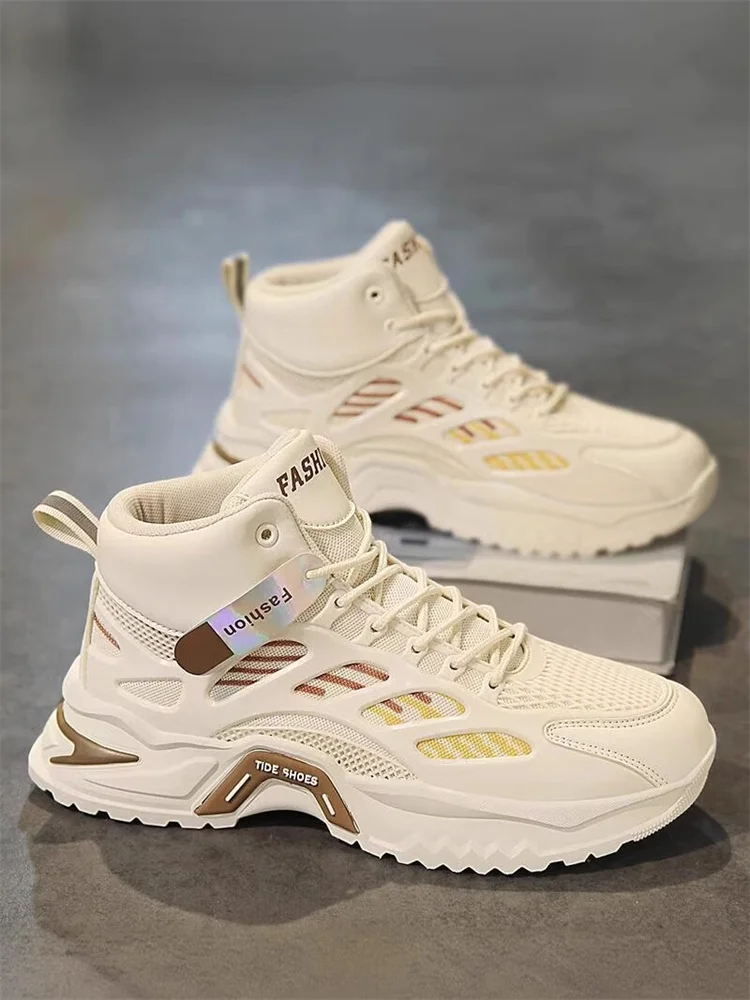 Модная брендовая мужская обувь 2024 осень и зима новые мужские кроссовки с дышащей