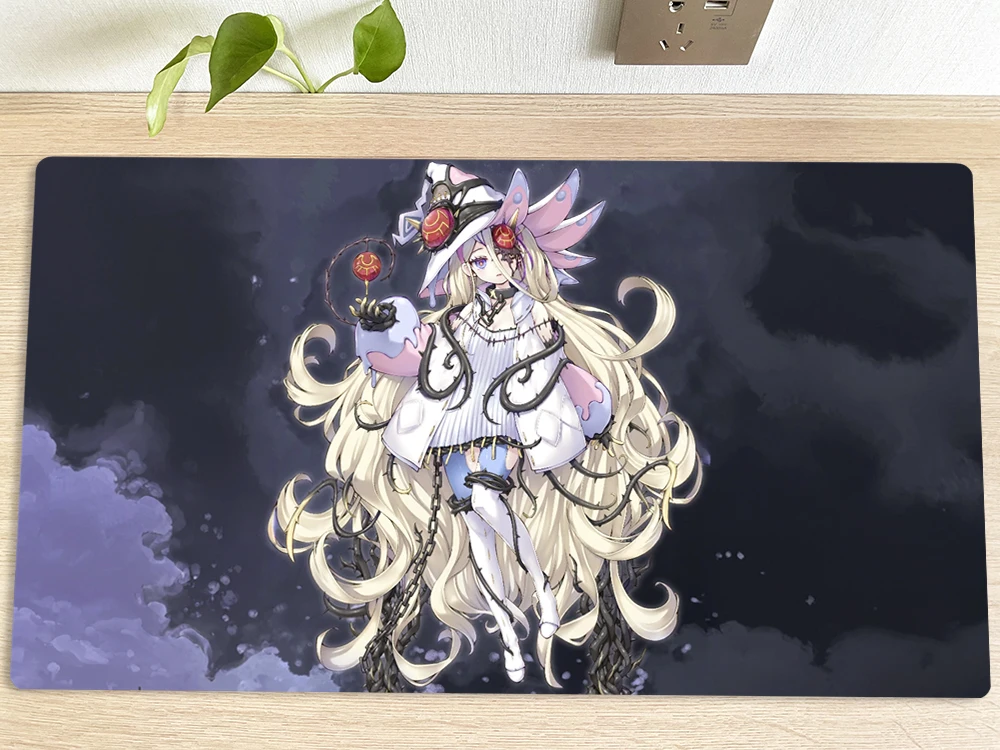 YuGiOh Table Playmat Diabellze the Original Sinkeeper TCG CCG Коврик для торговых карточных игр мыши Игровой