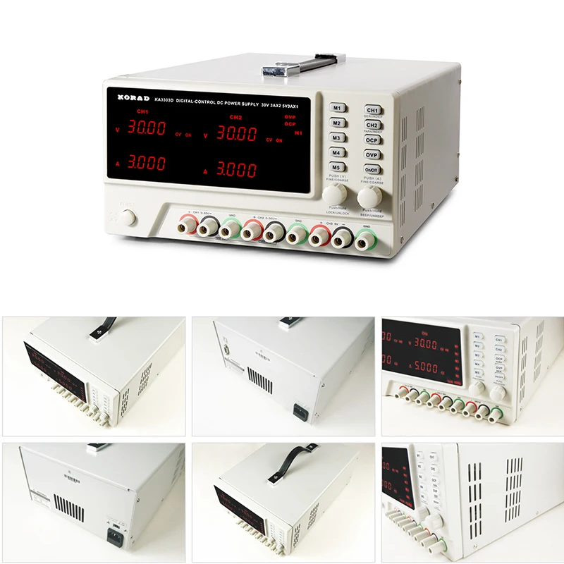 Двойной линейный источник питания постоянного тока KA3303D/KA3305D KA3303P/KA3305P с