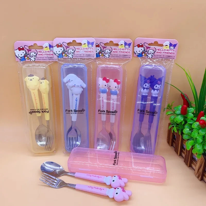 Sanrio Spoon Fork Set
