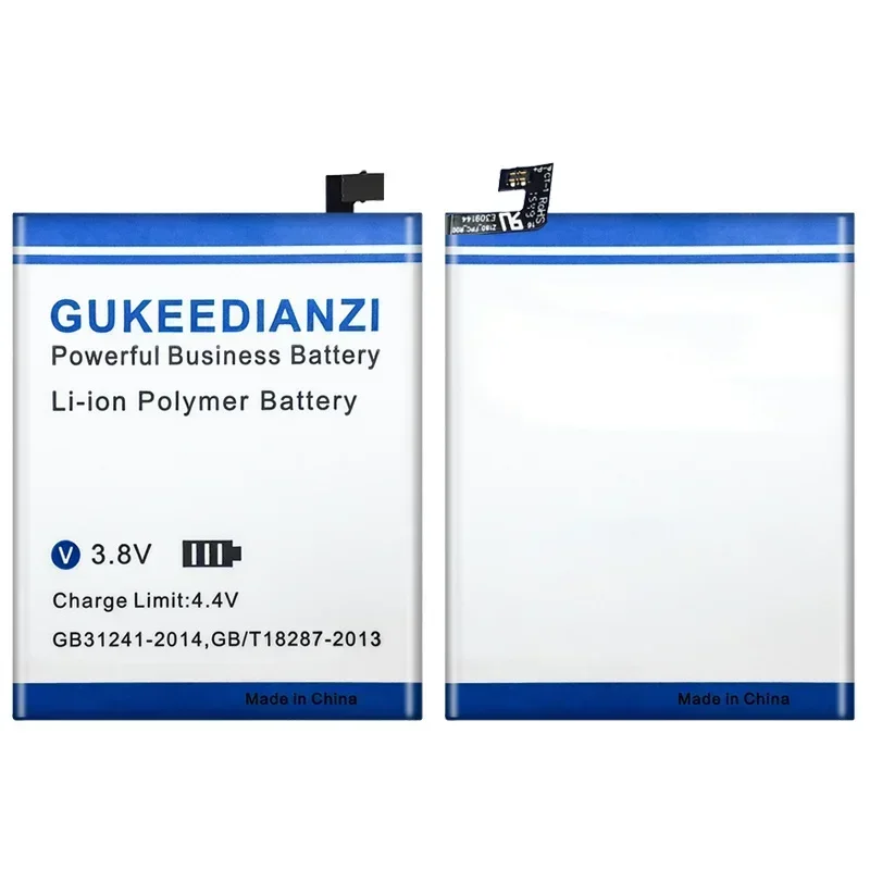 Фото Аккумулятор GUKEEDIANZI высокой емкости BT15 BT68 5100 мАч для Meizu M3 M3S mini Y685Q M688Q M688C M688M M688U №3