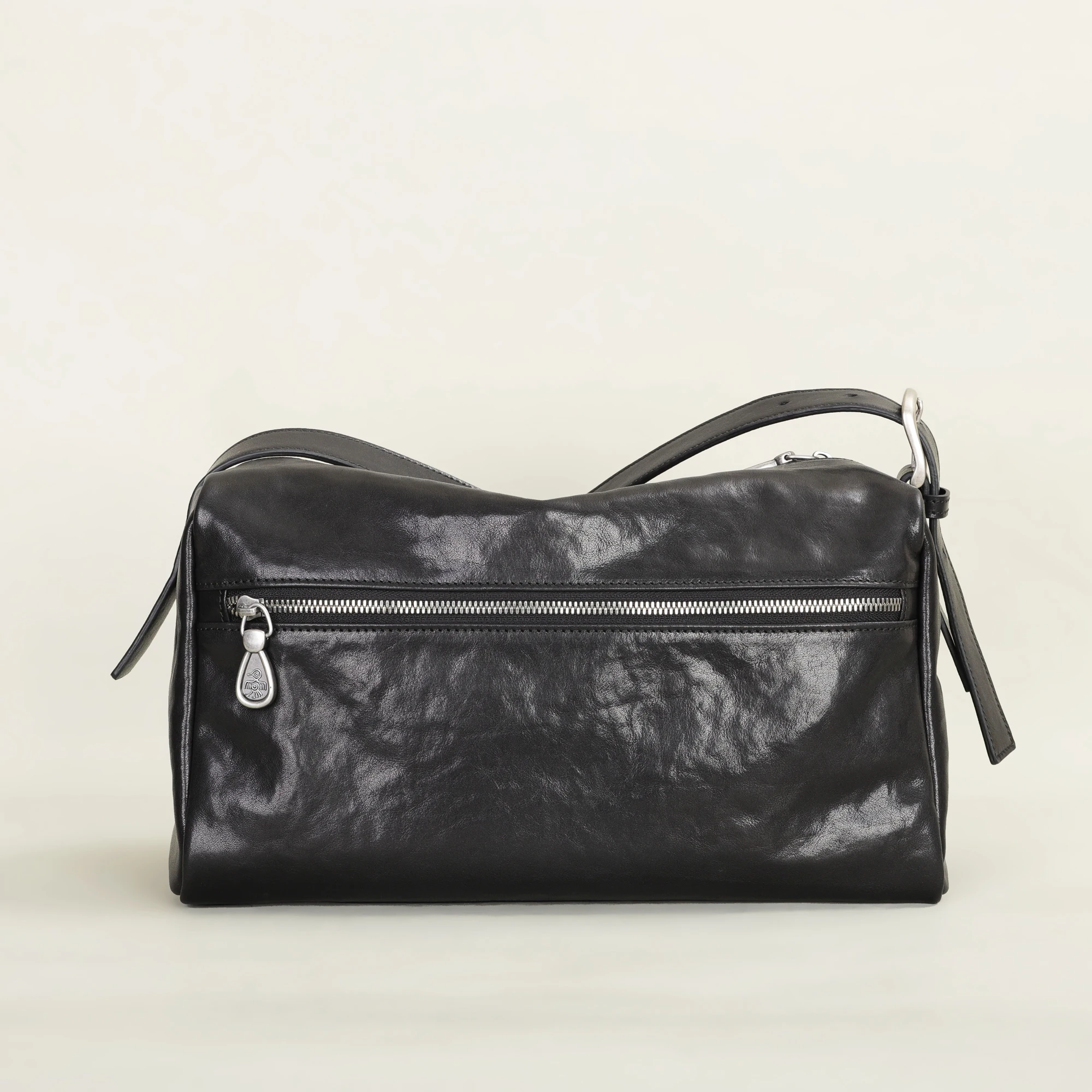 Orabird Мужская роскошная сумка через плечо из воловьей кожи большая вместительная