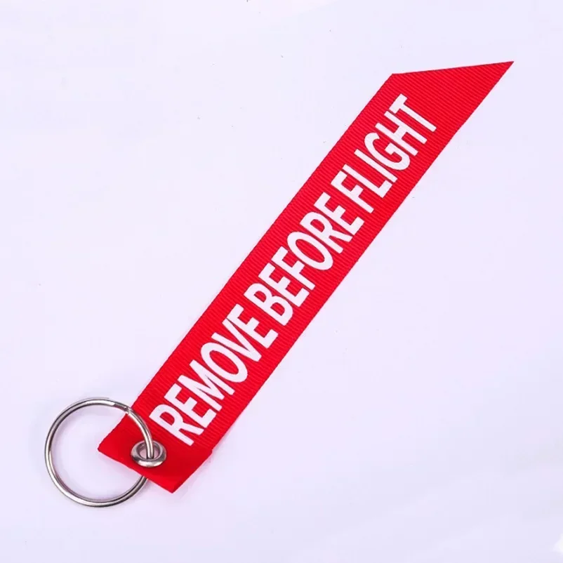 

Комплект ткани для ключей с вилкой, вышитый на заказ мотоциклетный ленточный брелок для ключей, подарок, удаление перед FLIGHT, брелки