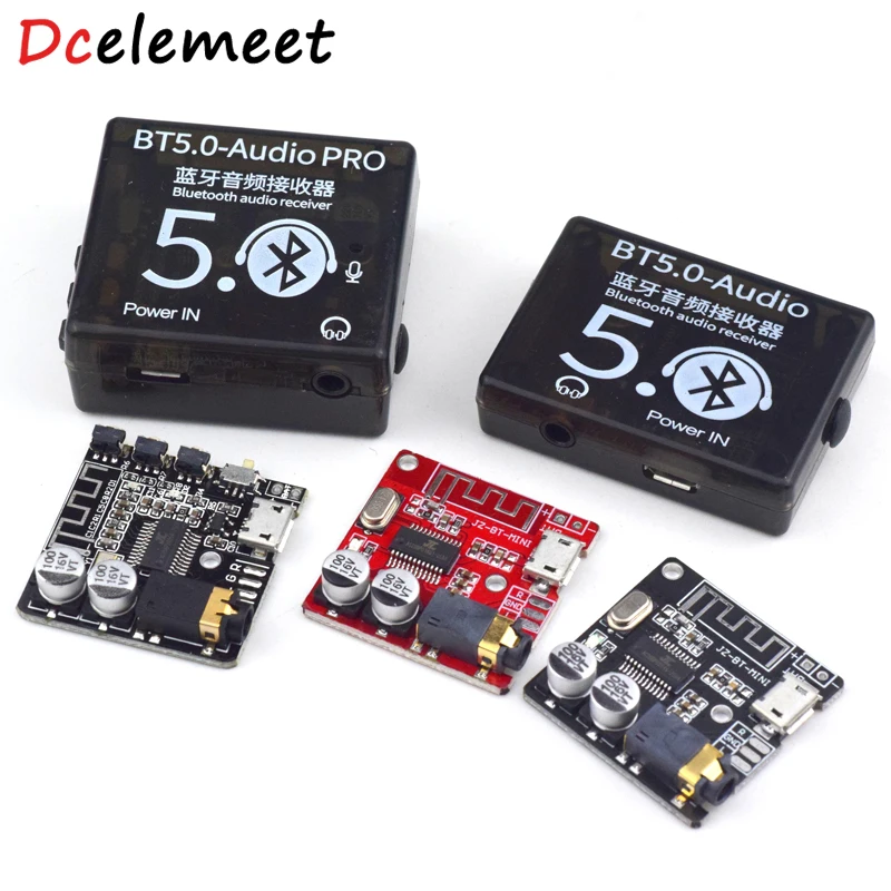 

DIY Bluetooth Audio Receiver Board Bluetooth 4.1 5.0 Pro MP3 Lossless Decoder Board Wireless Stereo Music Module VHM-314 3.7-5V