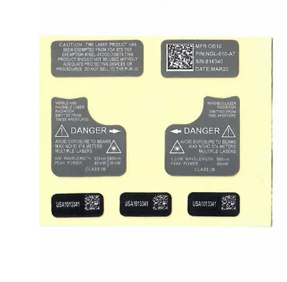 

Тактические декоративные наклейки Reddrawn версия L3 NGAL A1/A7 наклейка