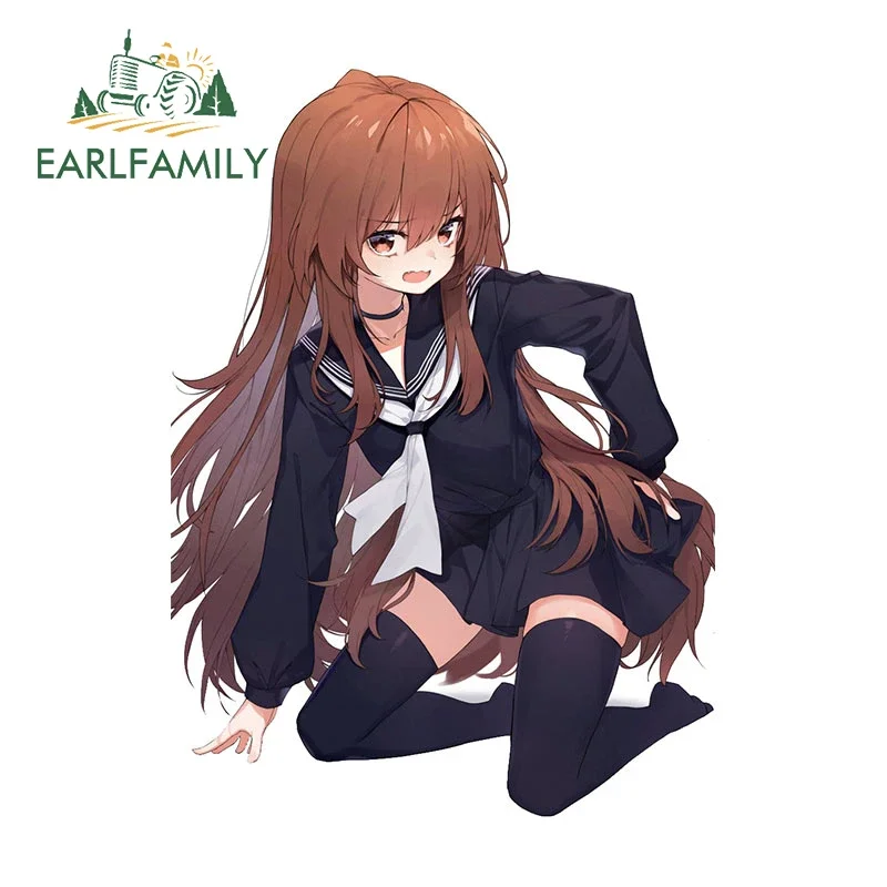 

EARLFAMILY 13 см X 9,6 см Aisaka Taiga граффити Автомобильная наклейка защита двери автомобиля Наклейка устойчивая к царапинам аниме наклейки водонепроницаемый Декор