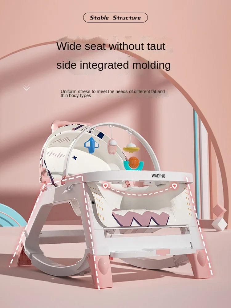 

FQ Newborn Baby Cradle Recliner Coax Sleeping Band Baby Artifact Cradle