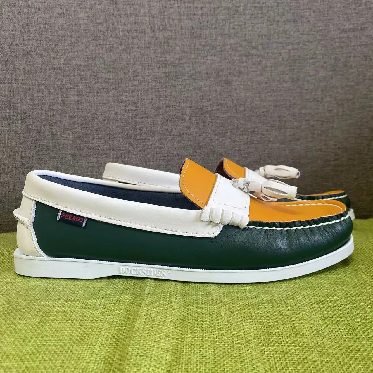 Мужские туфли SEBAGO Homme Authentic Docksides - топсайдеры из натуральной кожи премиум-класса с