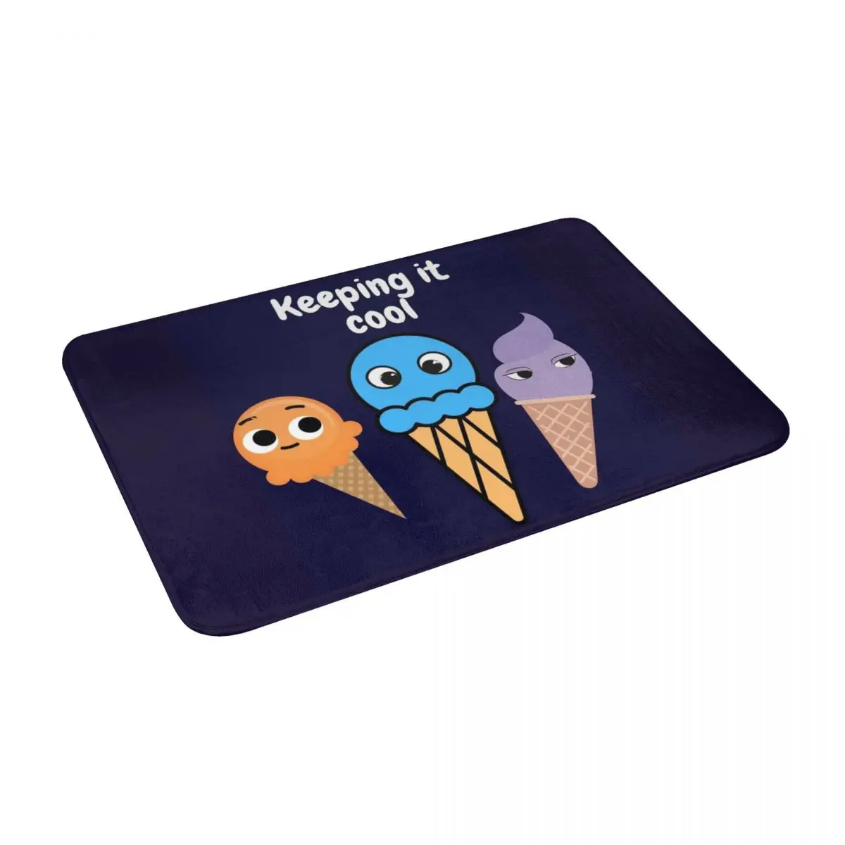 

Keeping It Cool Bath Door Floor Mat Rug Carpet Entrance Living Room Home Kitchen Doormat Bedroom Washable Toilet