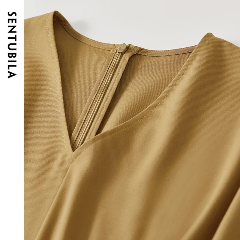 Женское шерстяное платье SENTUBILA