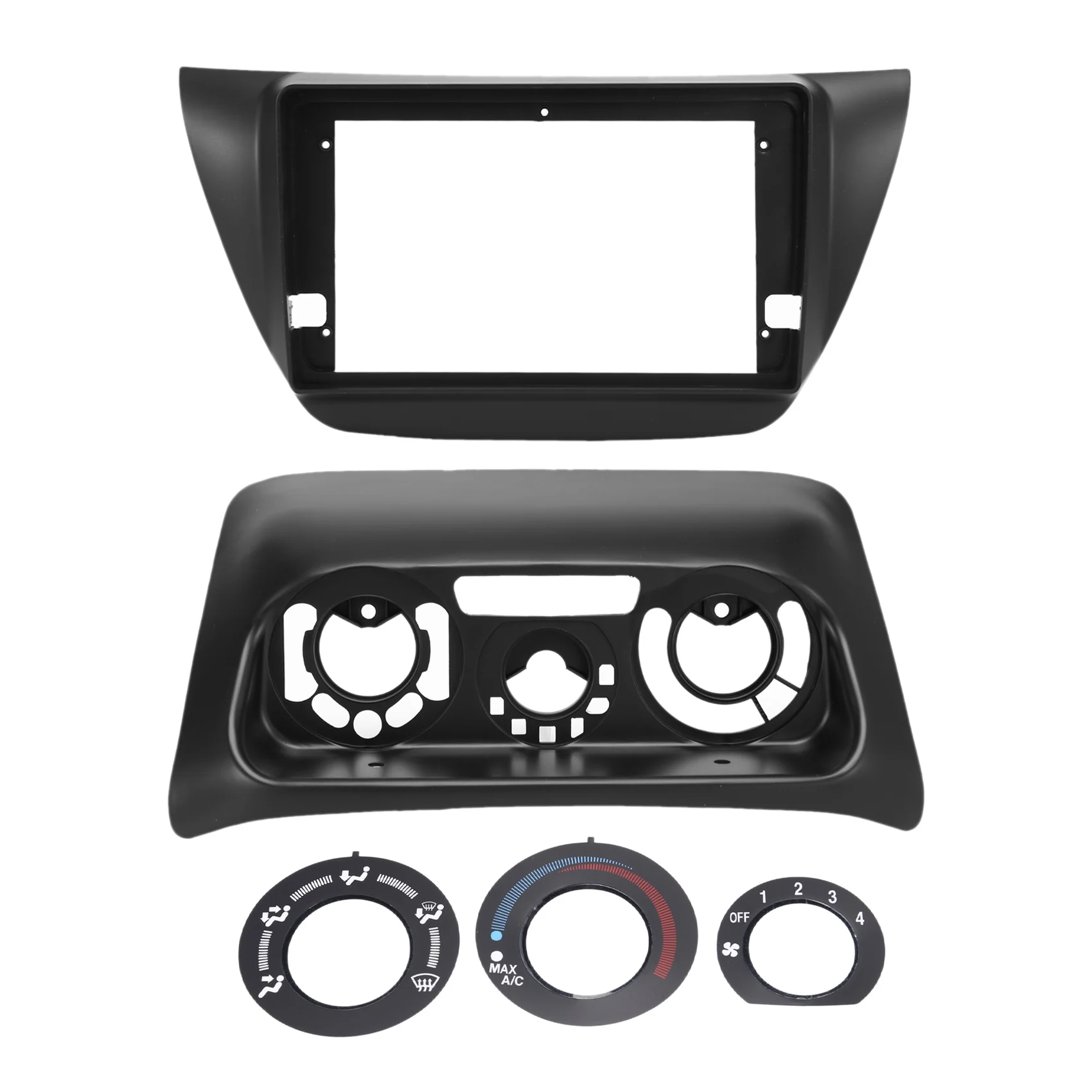 

9 Inch Car Fascia for 2000-2010 Mitsubishi Lancer IX 2Din Fascia o Fitting Adaptor Panel Frame Kit Car Accessories