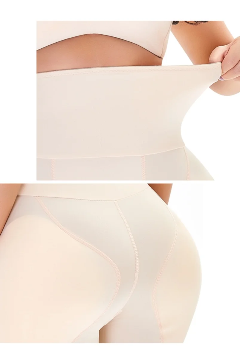 Body Shapewear Women Shaper Plus Size Fake Rich Ass Tummy Control Pad Buttock Enhancer Bum Lifter Hip Filling Panties Push Up