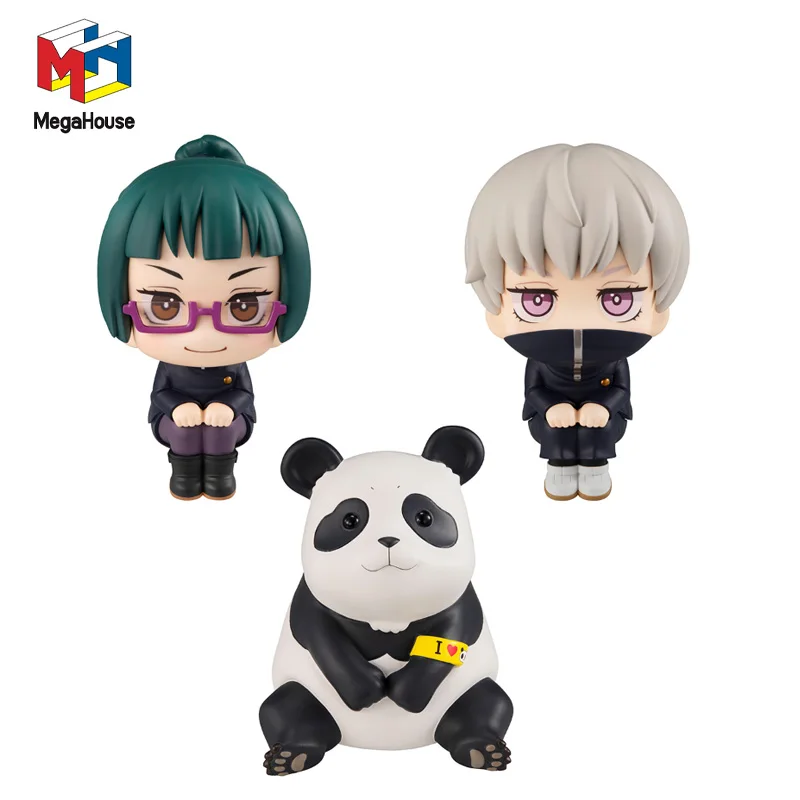 

Original Genuine Stock MegaHouse Look Up Maki Zenin Toge Inumaki Panda Jujutsu Kaisen PVC Action Figure Anime Model Toys Gift