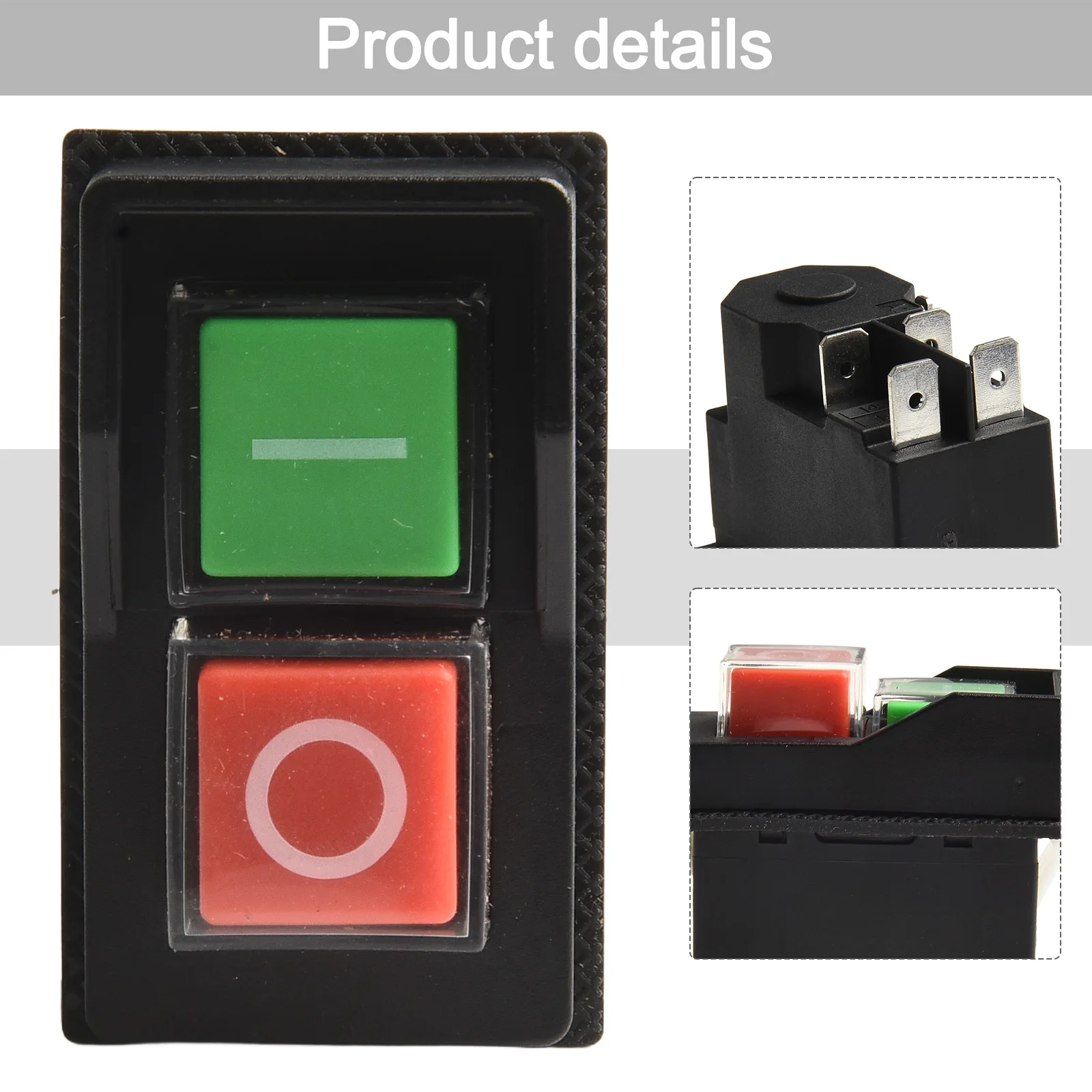 KJD17/120 В водонепроницаемый электромагнитный кнопочный переключатель 5Pin Kjd17 120