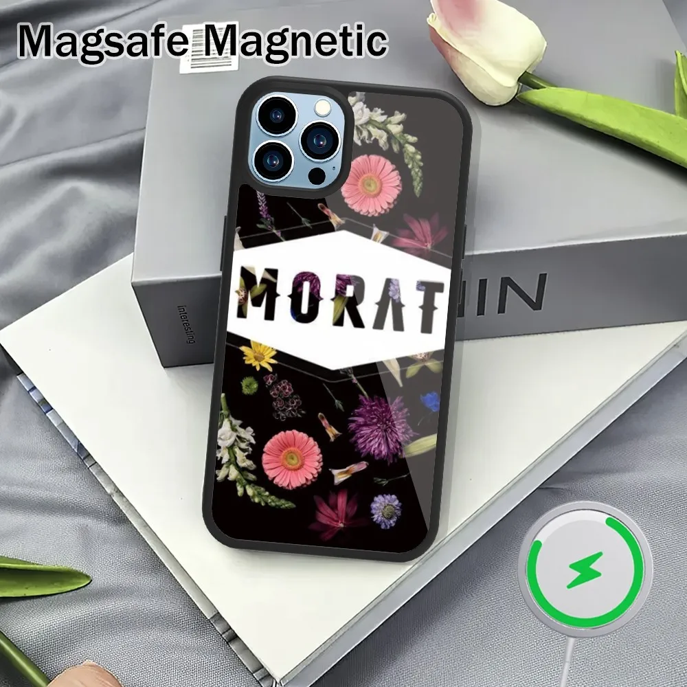 Чехол для телефона Band M-Morat Balas Perdidas iPhone 16 15 14 13 12 11 Plus Pro Max Magsafe с магнитной