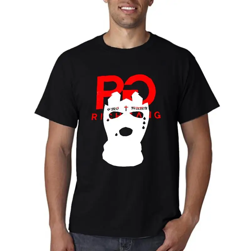 Rich Gang Ski Mask Sample T- Shirt Mens Size Large L Ss Rare Free Shipping Custom Graphic Tees Tee Shirt