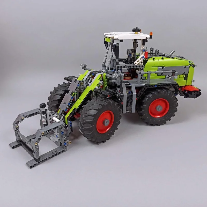 Фото 1580 деталей MOC CLAAS Torion Loader: Техническая модель, конструктор, архитектурные игрушки, рождественские подарки, развивающие игрушки для детей, творческая идея №4