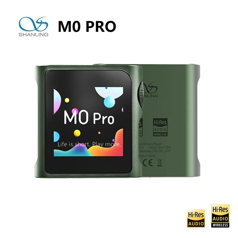 SHANLING M0 Pro HiFi Портативный музыкальный MP3-плеер Hi-Res Audio DAP USB DAC Dual ES9219C Bluetooth 5.0 LDAC aptX