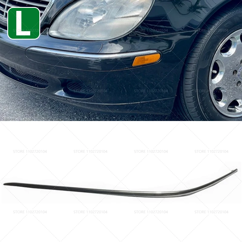 

Для 1998-2002 W220 Mercedes Benz S Class передний бампер внешняя накладка 2208850174 2208850274