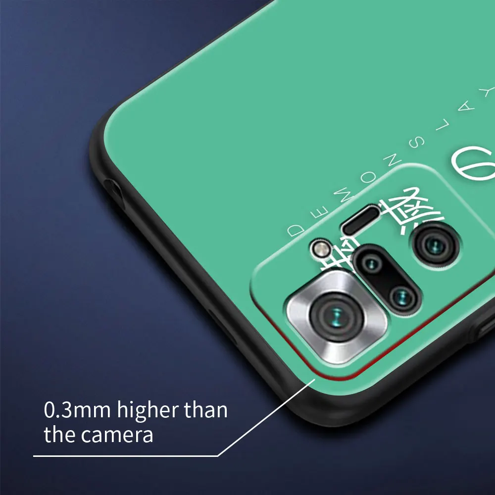 Фото Силиконовый чехол Imetsu No Yaiba для Xiaomi Redmi 9S 11 10 8 Pro 9 K40 9C 7 9A 8T 9T 7A 8A №4