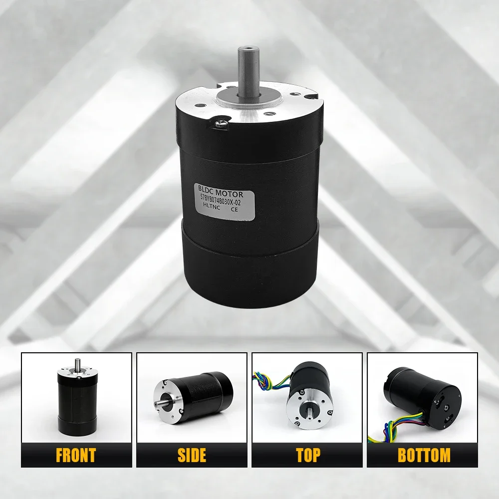 Для 57BYB 24 в 100 Вт 3000 об/мин 5000 10000 трехфазный бесщеточный двигатель постоянного