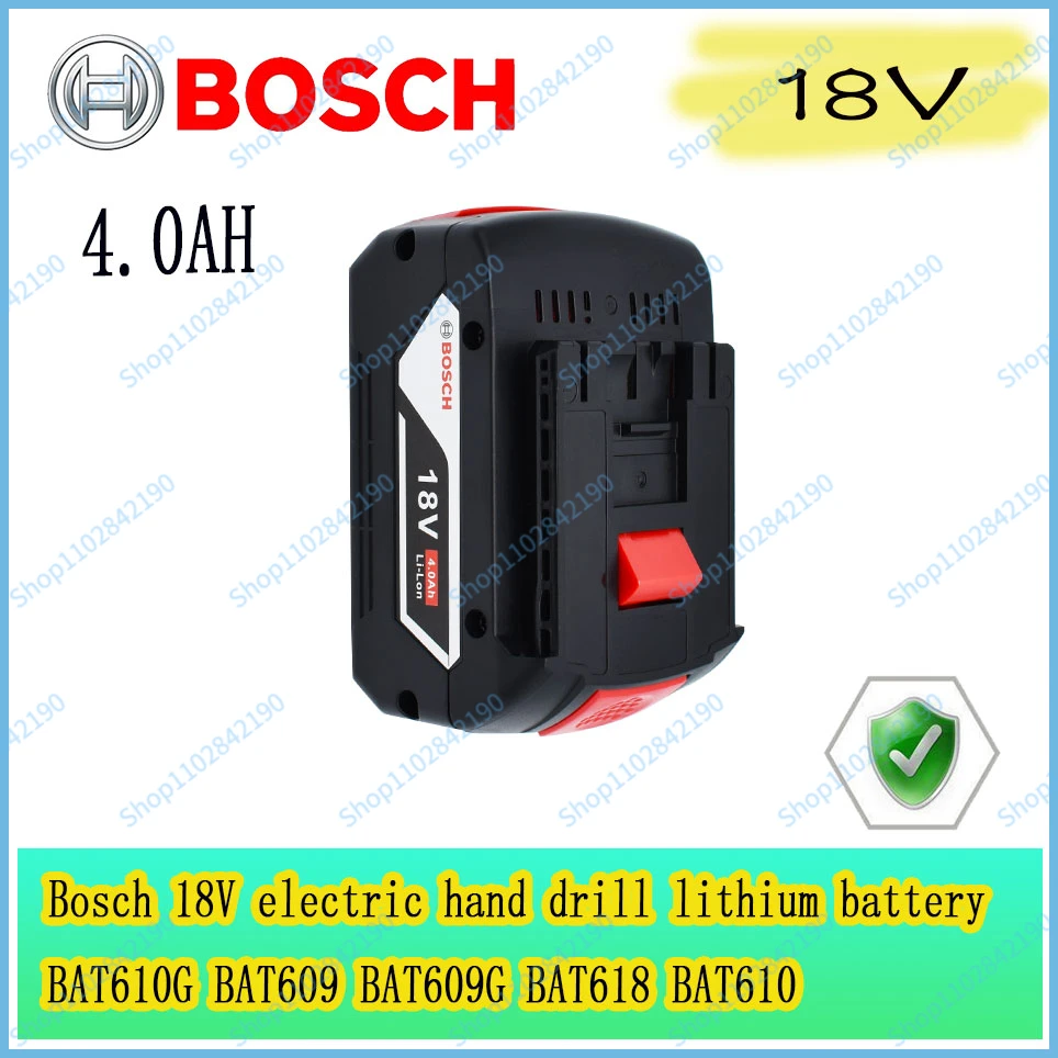 

BOSCH Original 18V Lithium Battery Doctor Battery Pack 4.0AH Original Tool Rechargeable Battery