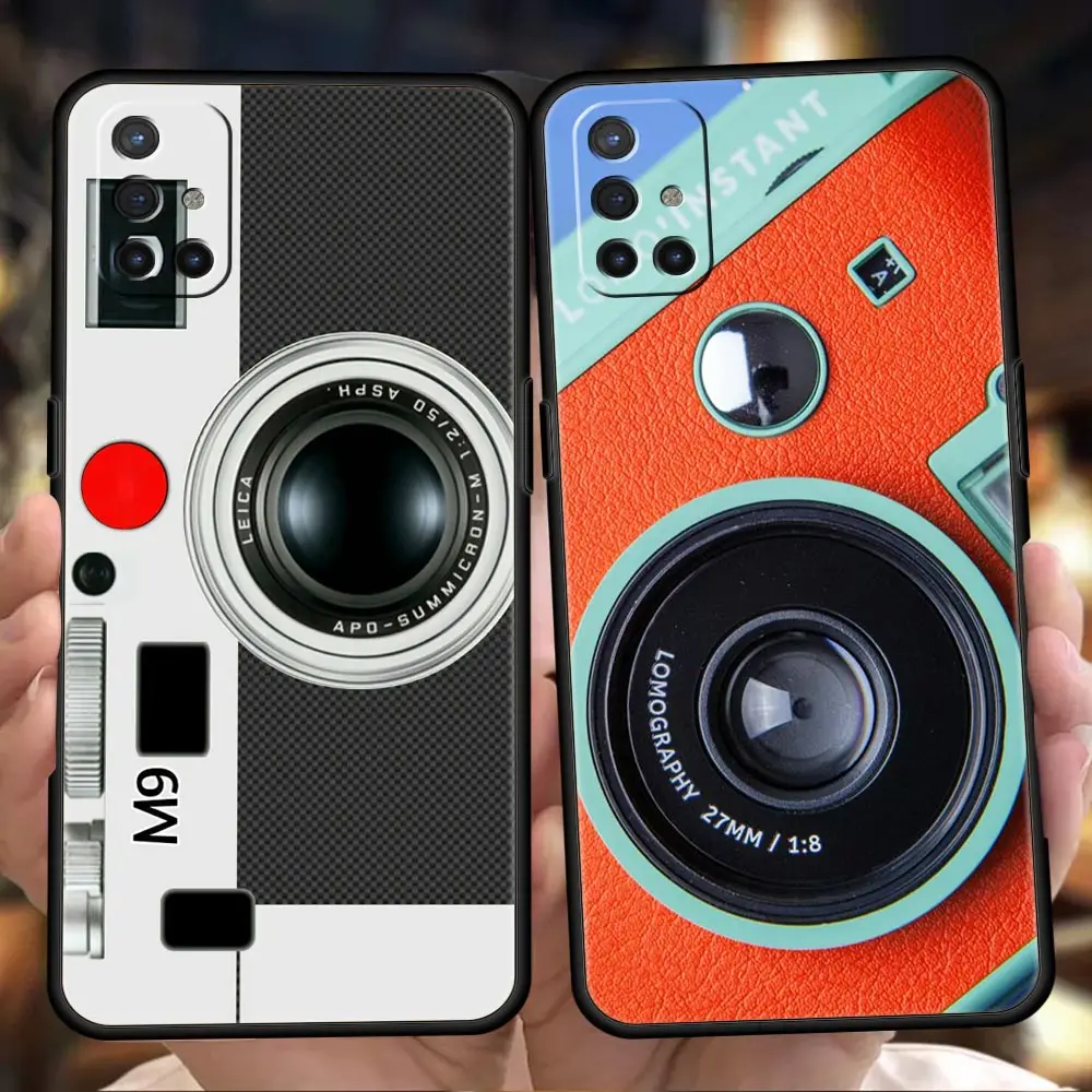

Retro Camera Circuit Board Silicone Case For Oneplus Nord N100 N200 N10 2 CE Z 7 8 9 9RT 9R 7T 8T Pro 5G Luxury Shockproof Shell