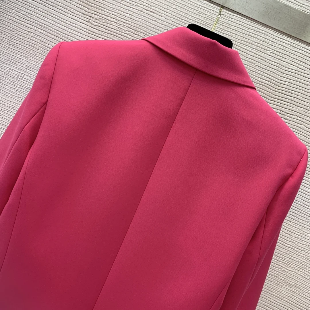 2023 Spring and Autumn Women's Formal Luxury Fashion High End Boutique Custom Women's Slim Blazer Y2K