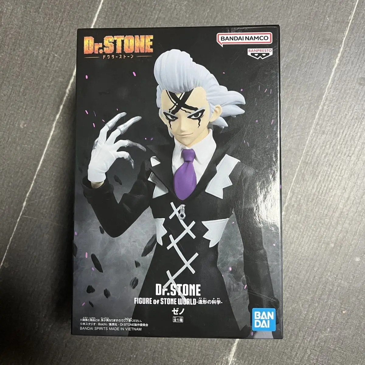 Подлинная фигурка аниме Dr.STON FIGURE OF STONE WORLD Xeno модель игрушки для детей и взрослых