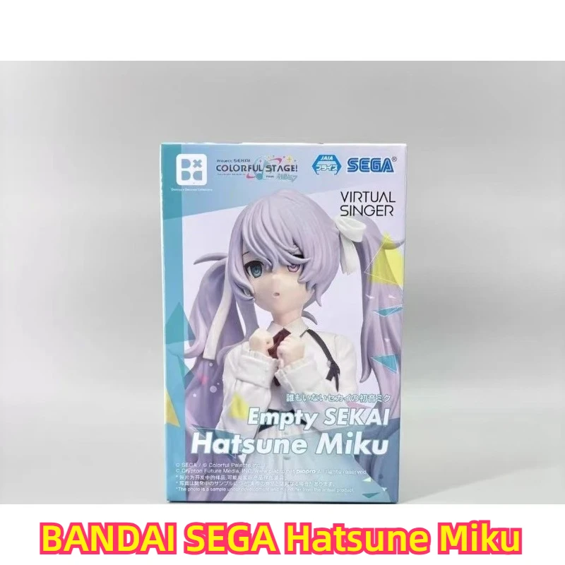 Фото BANDAI SEGA Project Sekai Colorful Stage Feat Hatsune Miku: Коллекционные фигурки Hatsune Miku для декора рабочего стола, в наличии, оригинал №1