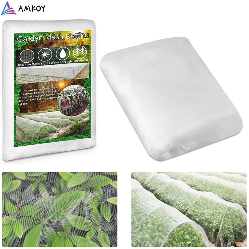 Garden Vegetable Insect Net Cover Plant Flower Care Protection Network Bird Insect Pest Prevention Control Mesh 6/10M Long