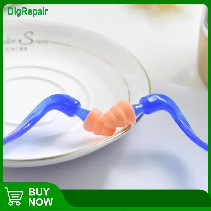 

Sleep Soundproof Earplugs Transparent Shell Ergonomic Design Silicone Earplugs Fits The Cochlea Earplugs Approximately 3 1.3cm