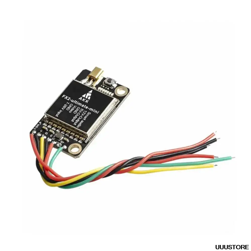 

AKK FX2 Ultimate Mini 5.8GHz 40CH 25mW/200mW/600mW/1200mW Switchable FPV Transmitter for RC FPV Racing Drone RC Quadcopter