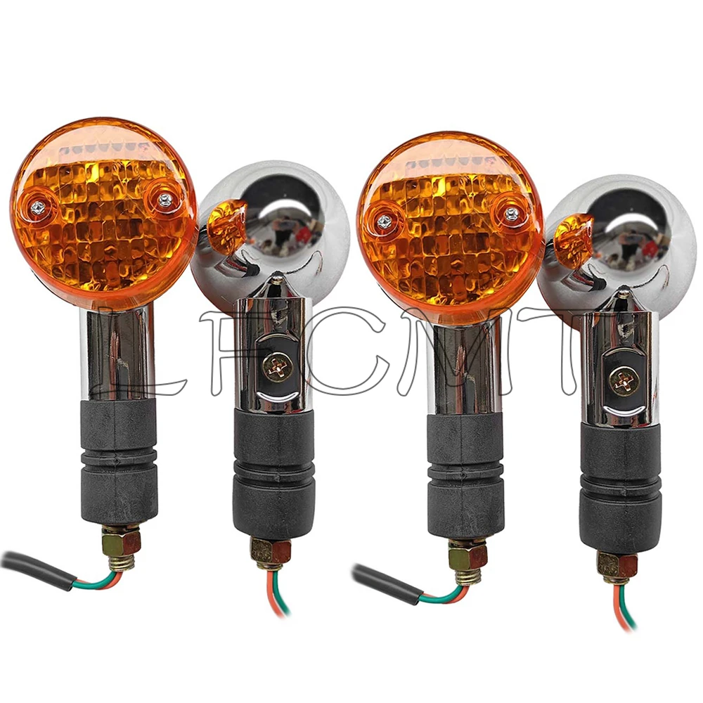 Индикатор указателя поворота мотоцикла, мигалка, подходит для Honda Shadow Aero для Kawasaki Vulcan VN 750 800 1500 1600 1700 Custom