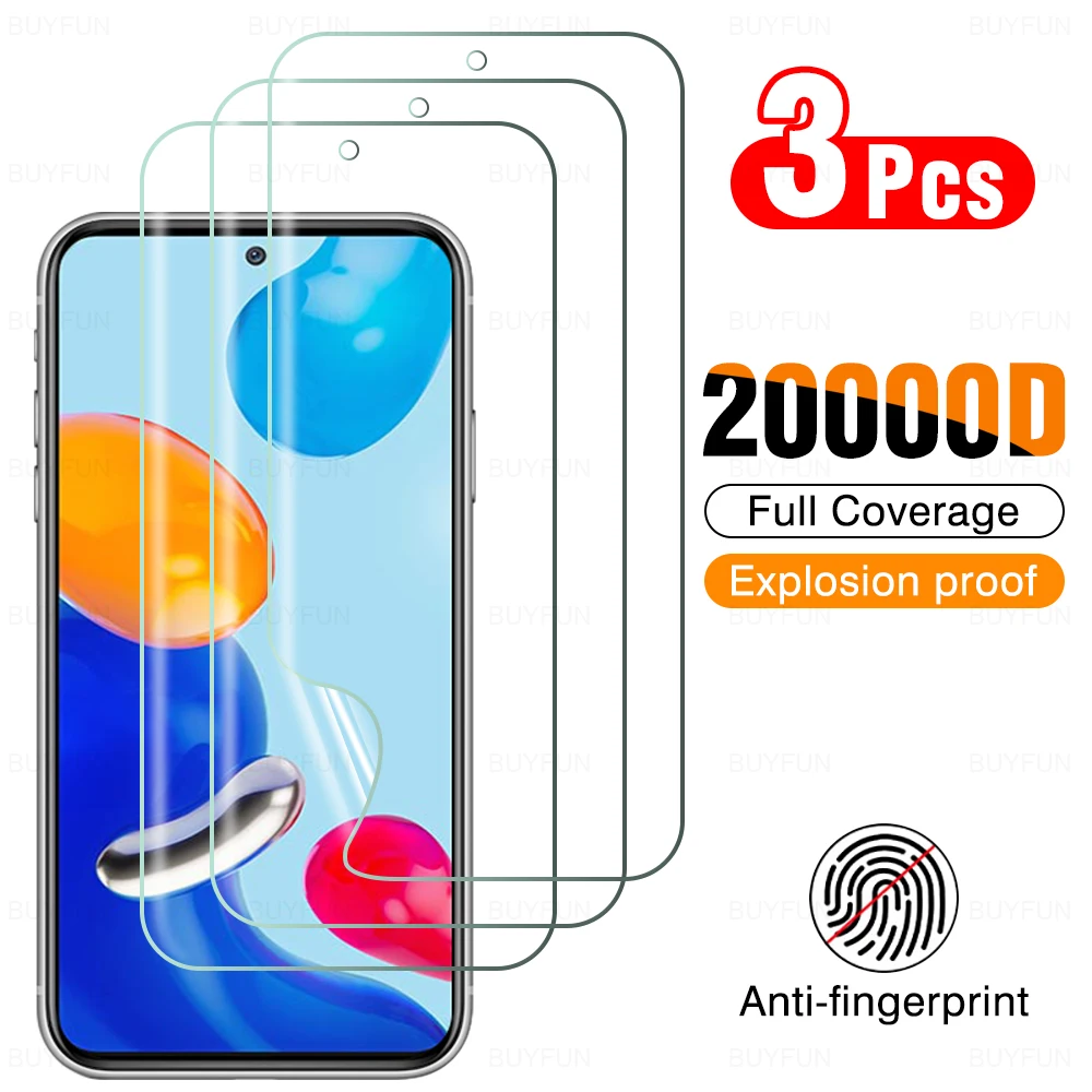 

Гидрогелевая пленка 2000D для Xiaomi Redmi Note 11 Global Note 11pro 11 Pro Plus, 3 шт.