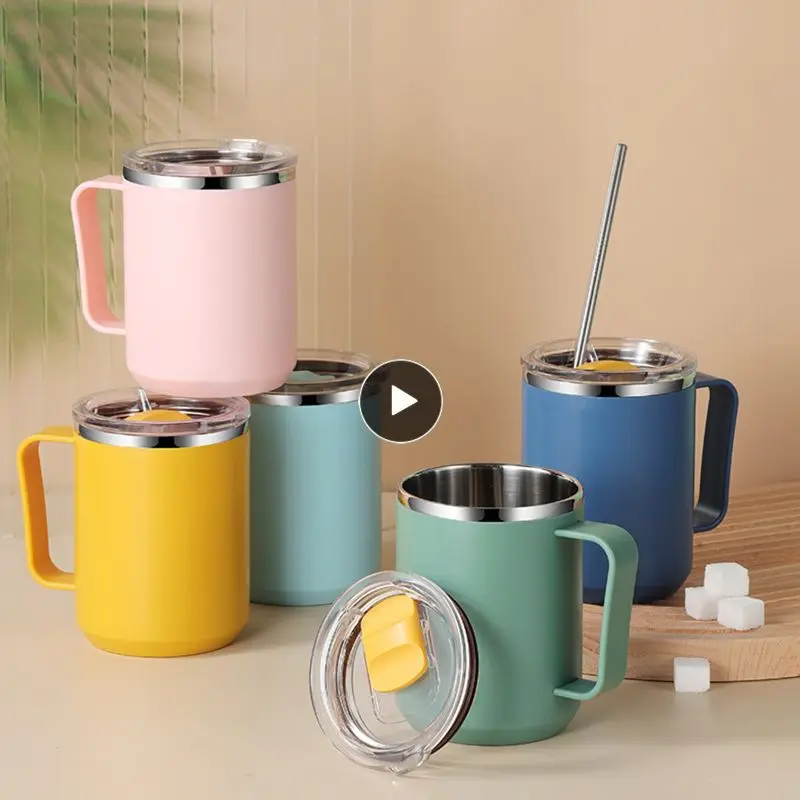 

Кружка с ручкой для чая, кофе, питьевая кружка для дома и офиса с крышкой, кофейная кружка, бутылка для воды для кофе, вина, пива, чая, сока, кружки, чашки