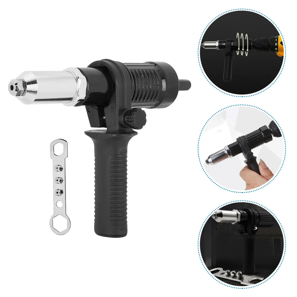

1 Set Insert Nut Adaptor Drill Adapter Electric Rivet Cordless Riveting Tool