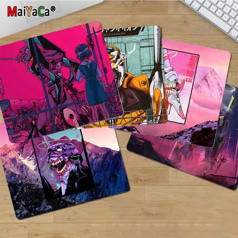 

New Design Evangelion Anti-Slip Durable Silicone Computermats Top Selling Wholesale Gaming Pad mouse