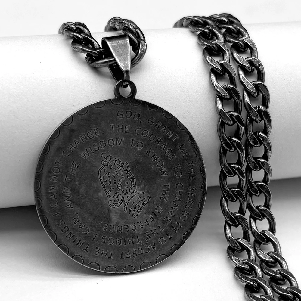 Библейские кручи английская молитва ручная подвеска ожерелье для женщин и