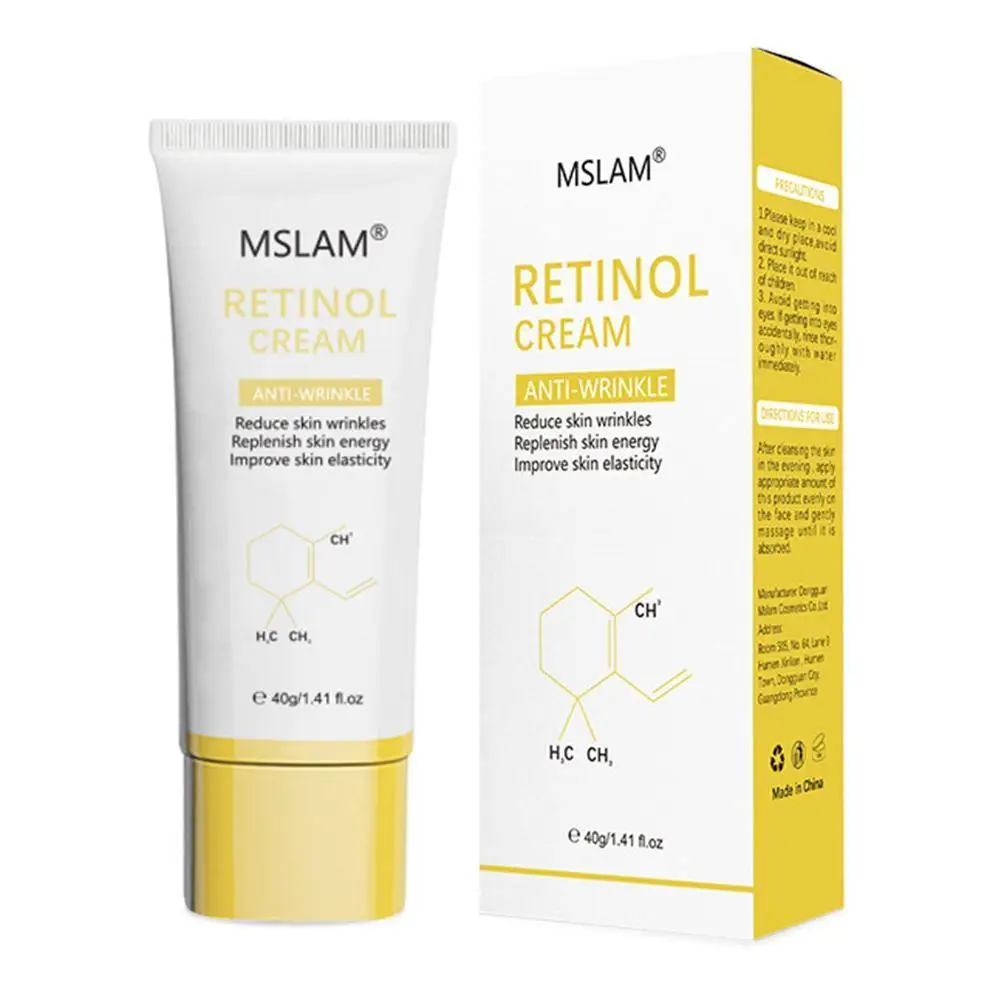 

Facial Skin Care Retinol Face Cream Anti-Aging Remove Wrinkle Firming Lifting Whitening Brightening Moisturizing 40g