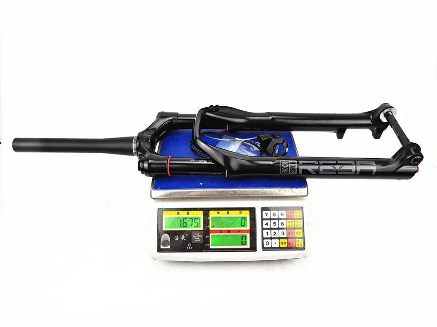 Срам Рокшокс ФС Реба РЛ Амортизационная Вилка 29er Колесо Велосипед 15X110мм Усиленный 1.5T Соло Эйр 51мм Оффсет А9 Затупленный МТБ на.