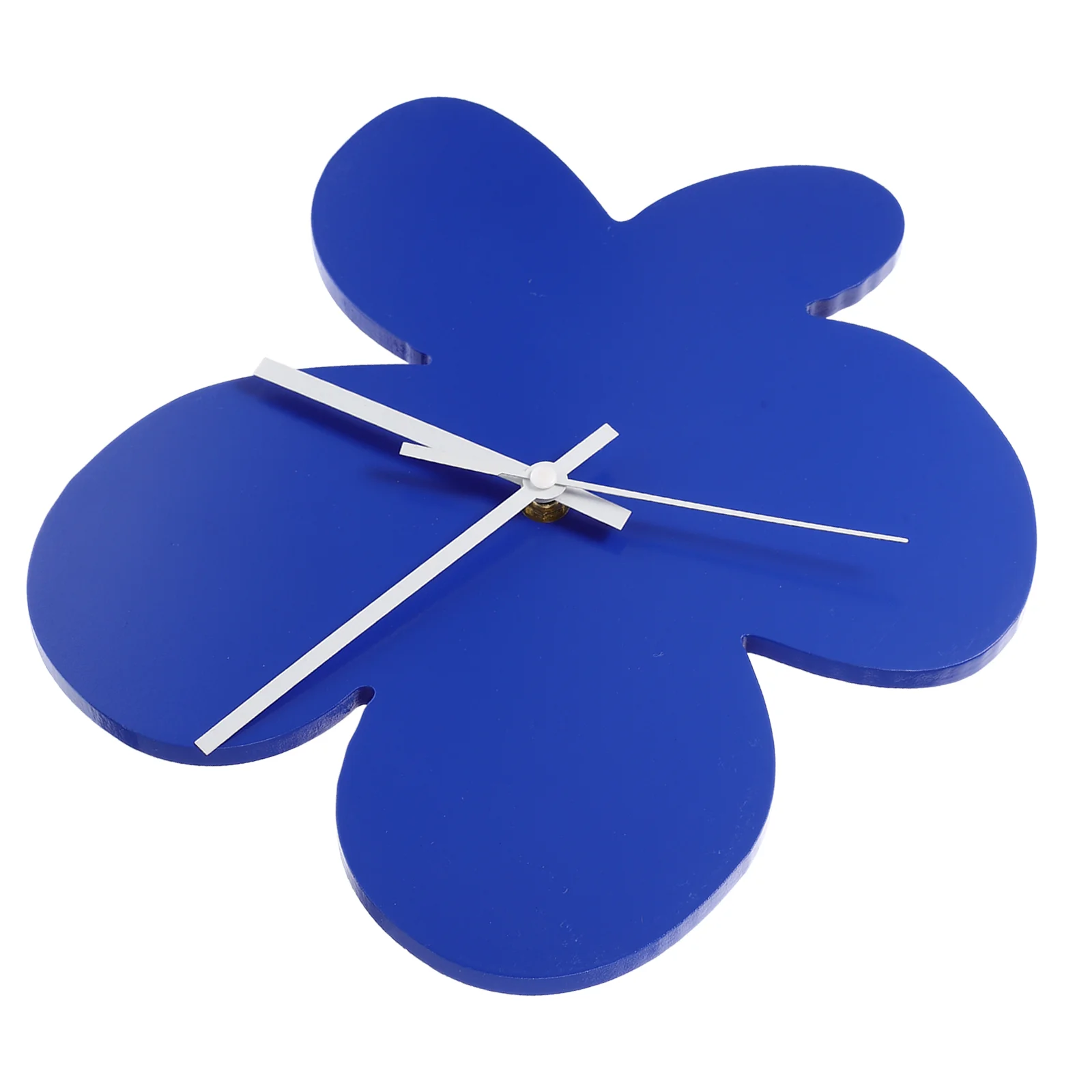 

Clock Wall Flower Clocks Decorative Hangingshaped Modern Vintage Farmhouse Silent Novelty Mute Decor Ticking Non Bedroom Room